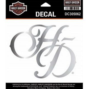H-D Chrome Metallic Decal