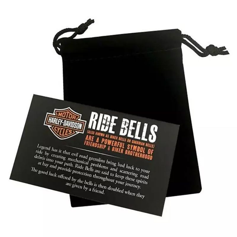 Sculpted H-Dmc Logo Ride Bell, Matte Black Finish